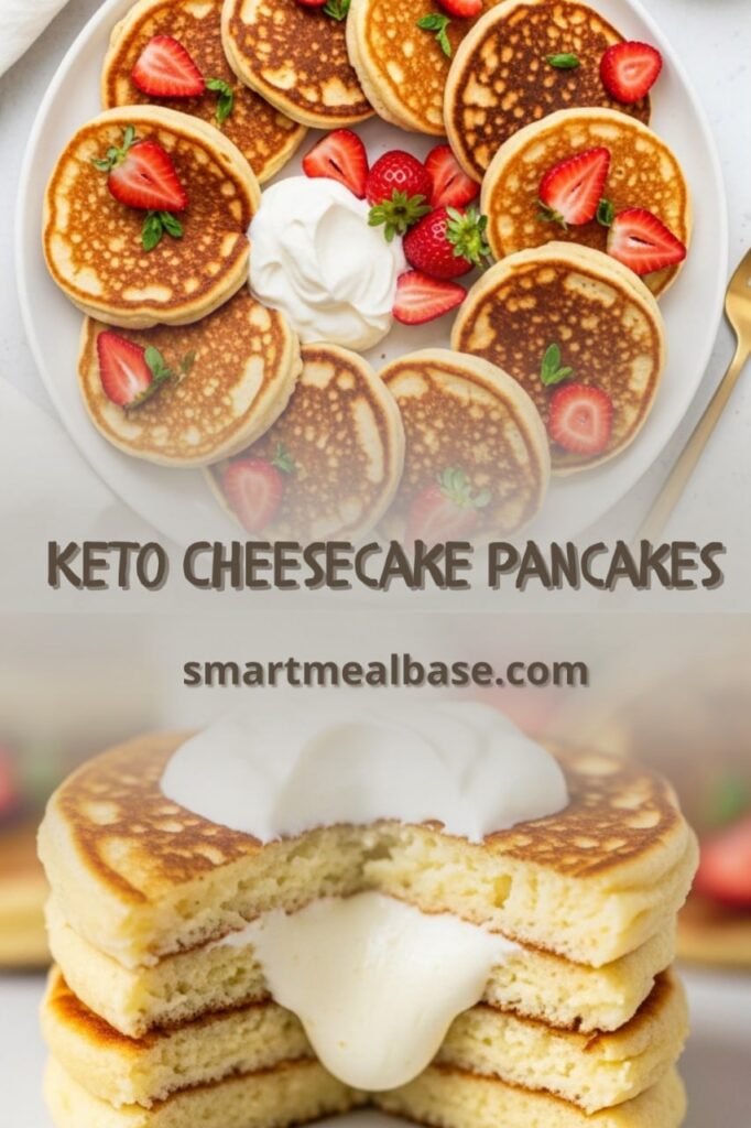 Keto Cheesecake Pancakes (No-Flour) – Easy 4g Net Carb Breakfast Keto Cheesecake Pancakes (No-Flour) – Easy 4g Net Carb Breakfast