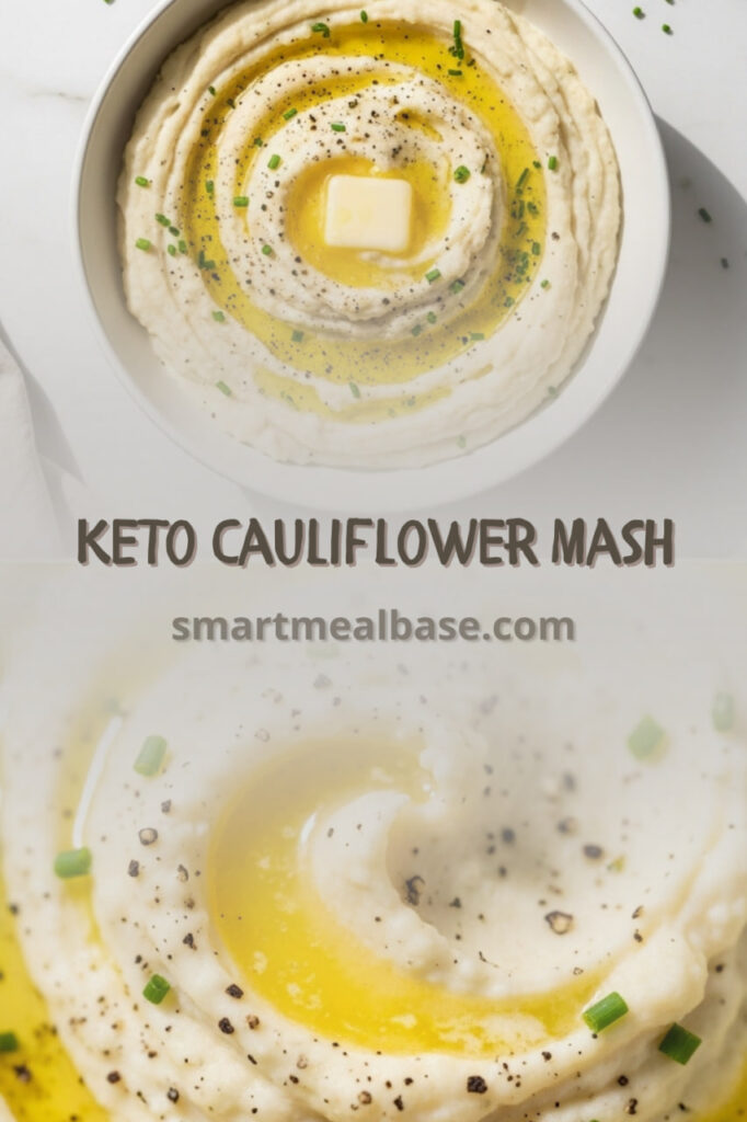 Keto Cauliflower Mash – Easy 25 Minute Creamy Low-Carb Side Dish