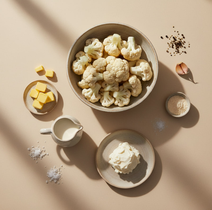 Keto Cauliflower Mash