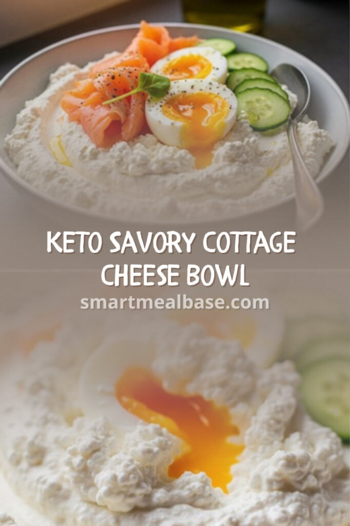 Keto Savory Cottage Cheese Bowl — Easy 19-Minute High-Protein Brunch